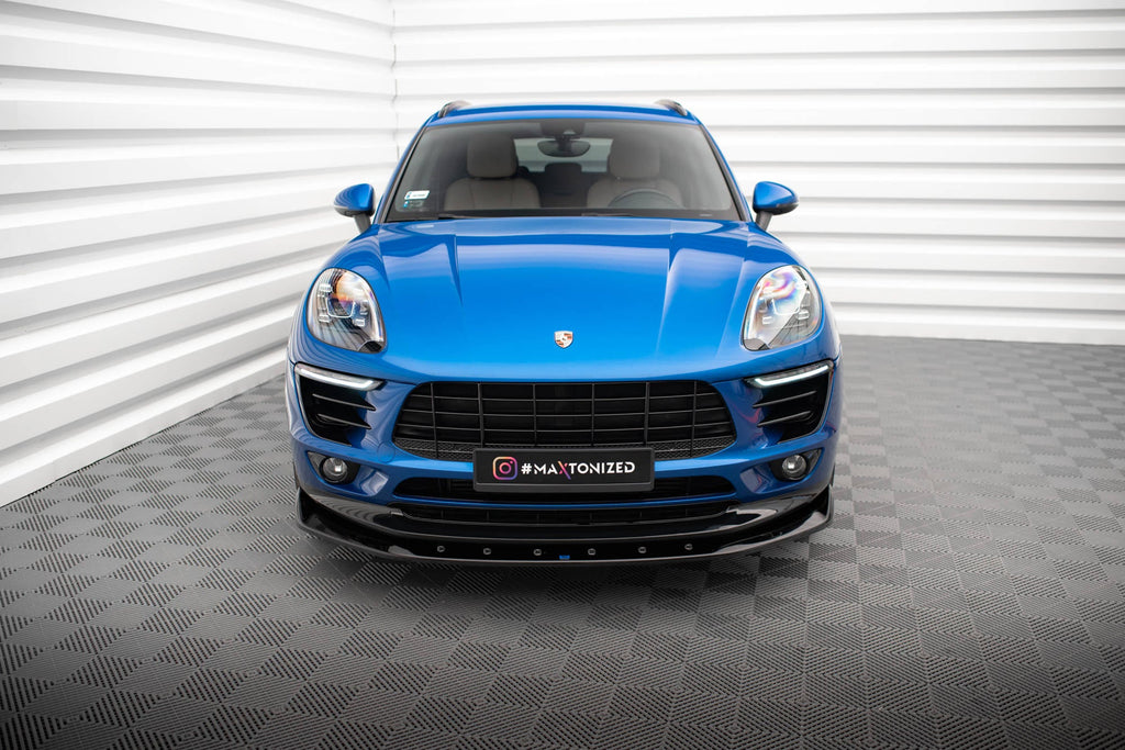 MAXTON DESIGN FRONT SPLITTER V.1 PORSCHE MACAN MK1