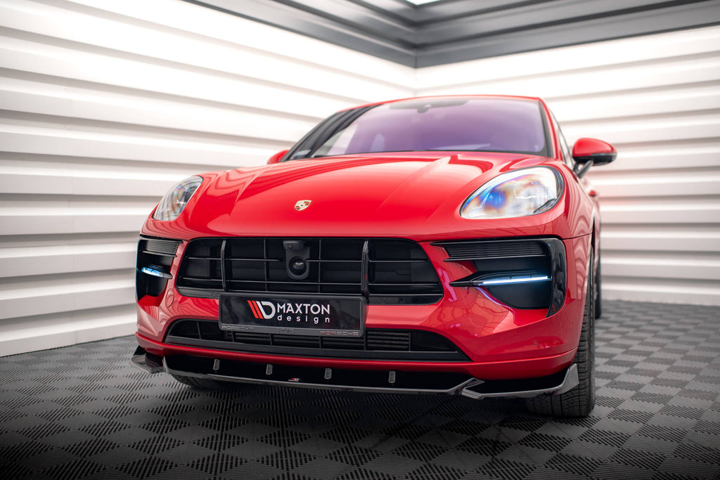 MAXTON DESIGN FRONT SPLITTER V.1 PORSCHE MACAN MK1 FACELIFT