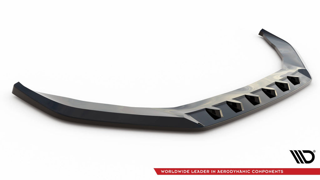 MAXTON DESIGN FRONT SPLITTER V.1 PORSCHE PANAMERA Turbo S E-HYBRID 971