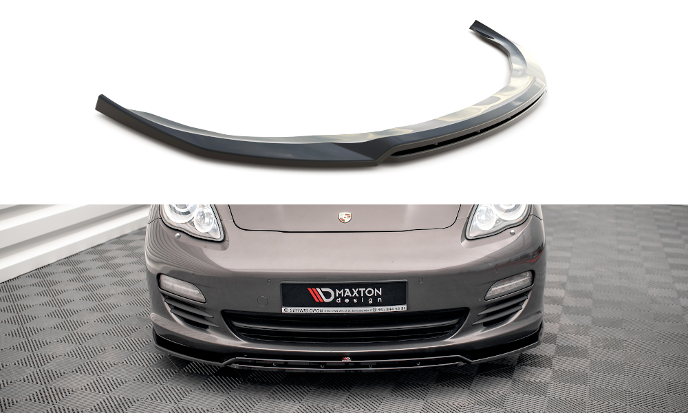 MAXTON DESIGN FRONT SPLITTER V.1 PORSCHE PANAMERA / PANAMERA DIESEL 970