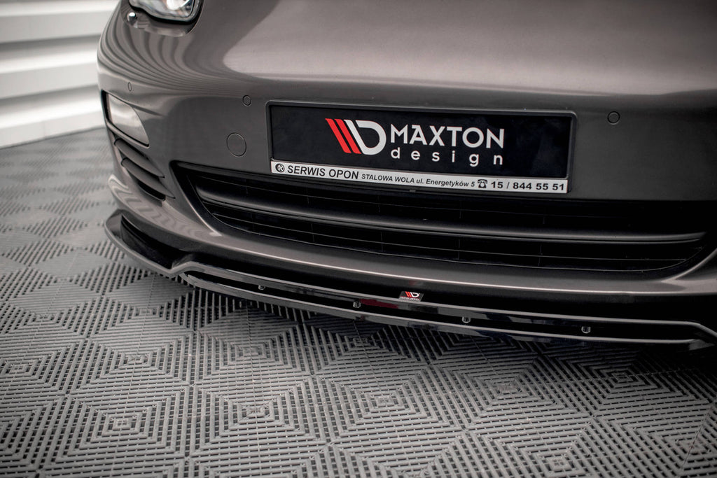 MAXTON DESIGN FRONT SPLITTER V.1 PORSCHE PANAMERA / PANAMERA DIESEL 970