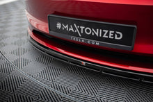 Load image into Gallery viewer, MAXTON DESIGN FRONT SPLITTER V.1 TESLA MODEL 3 PROJECT HIGHLAND (FACELIFT)