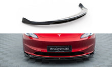 Load image into Gallery viewer, MAXTON DESIGN FRONT SPLITTER V.1 TESLA MODEL 3 PROJECT HIGHLAND (FACELIFT)