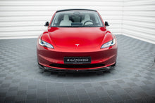 Load image into Gallery viewer, MAXTON DESIGN FRONT SPLITTER V.1 TESLA MODEL 3 PROJECT HIGHLAND (FACELIFT)