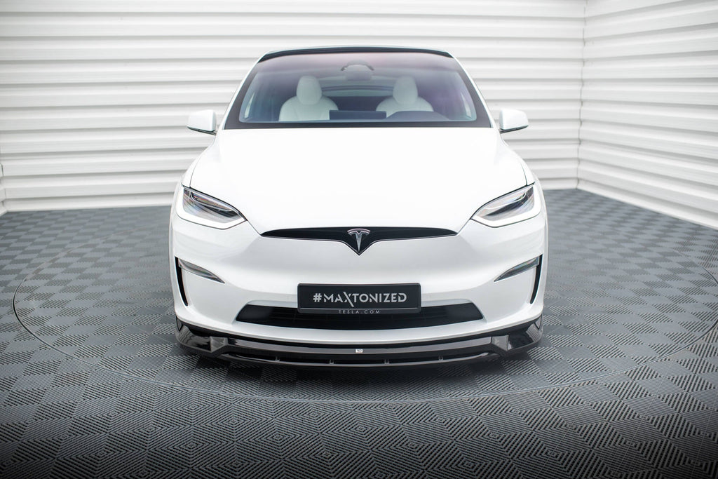 MAXTON DESIGN FRONT SPLITTER V.1 TESLA MODEL X MK1 FACELIFT