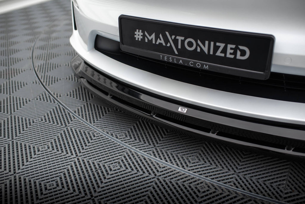 MAXTON DESIGN FRONT SPLITTER V.1 TESLA MODEL X MK1 FACELIFT