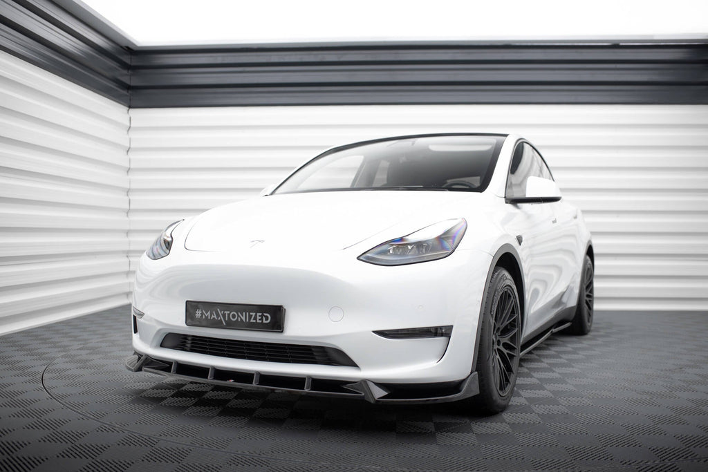 MAXTON DESIGN FRONT SPLITTER V.1 TESLA MODEL Y