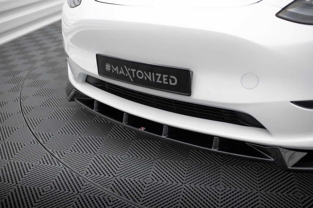 MAXTON DESIGN FRONT SPLITTER V.1 TESLA MODEL Y