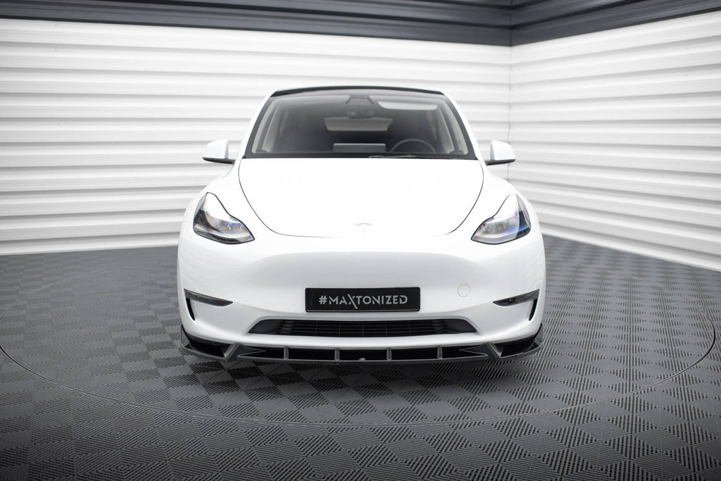 MAXTON DESIGN FRONT SPLITTER V.1 TESLA MODEL Y