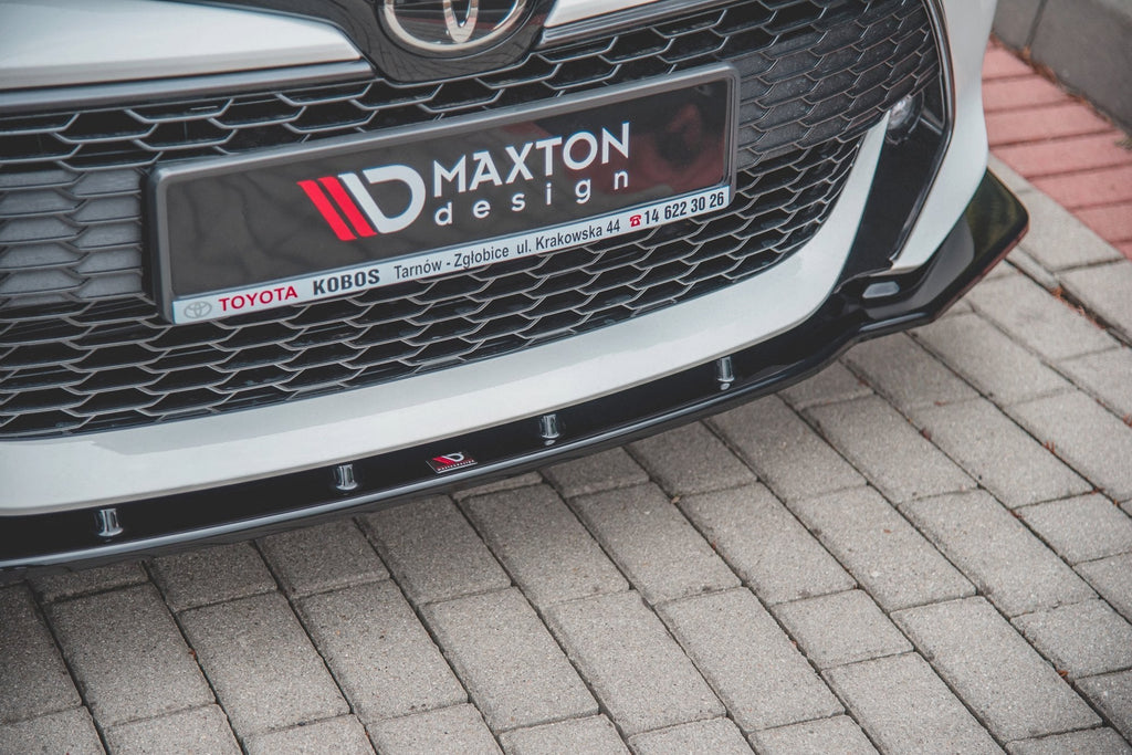 MAXTON DESIGN FRONT SPLITTER V.1 TOYOTA COROLLA HATCHBACK MK12