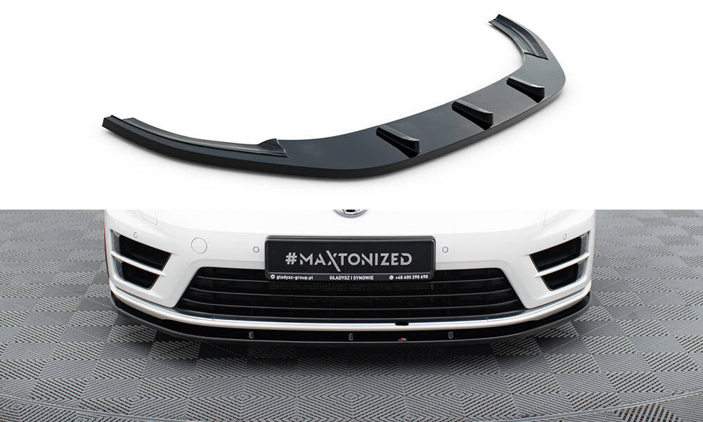 MAXTON DESIGN FRONT SPLITTER VW GOLF VII R