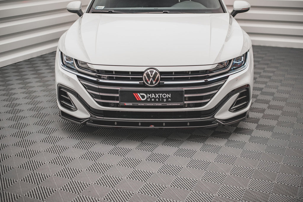 MAXTON DESIGN FRONT SPLITTER V.1 VOLKSWAGEN ARTEON R-LINE FACELIFT