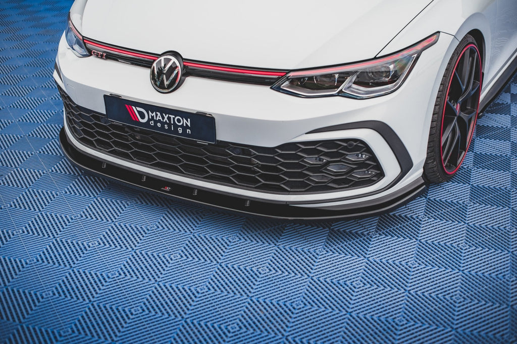 MAXTON DESIGN FRONT SPLITTER V.1 VOLKSWAGEN GOLF 8 GTI / R-LINE