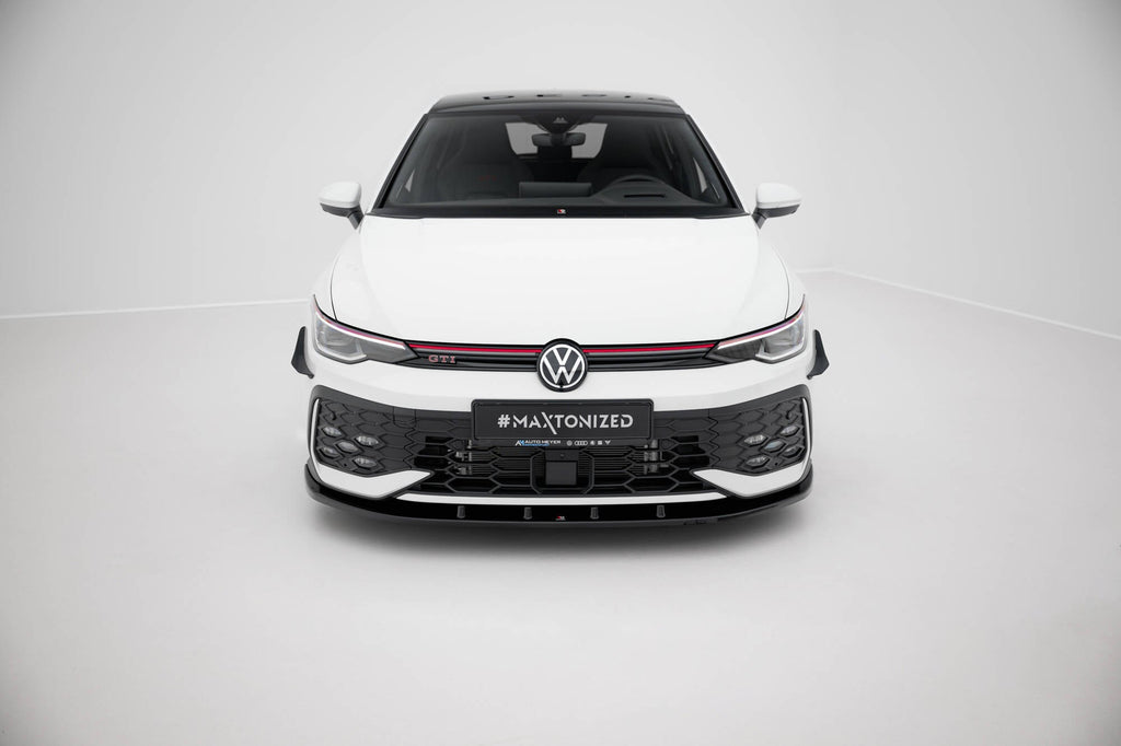 MAXTON DESIGN Front Splitter V.1 Volkswagen Golf GTI / GTE / R-Line Mk8 Facelift