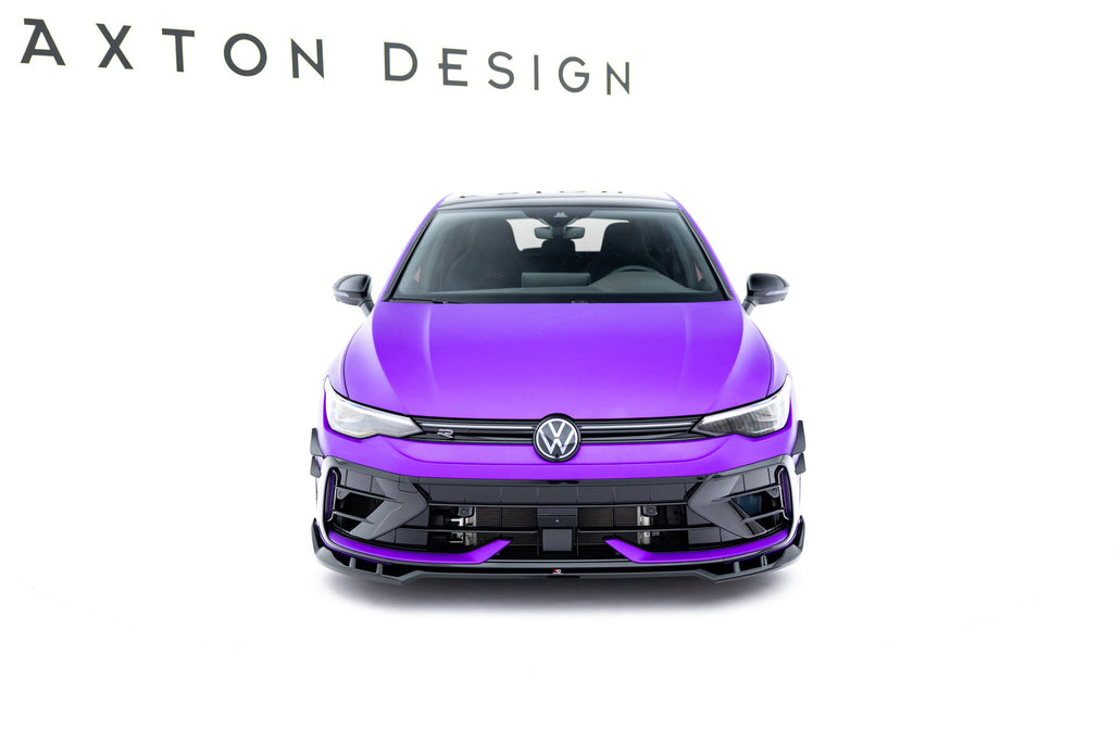 MAXTON DESIGN Front Splitter V.1 Volkswagen Golf R Mk8 Facelift