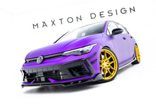 Load image into Gallery viewer, MAXTON DESIGN Front Splitter V.1 Volkswagen Golf R Mk8 Facelift