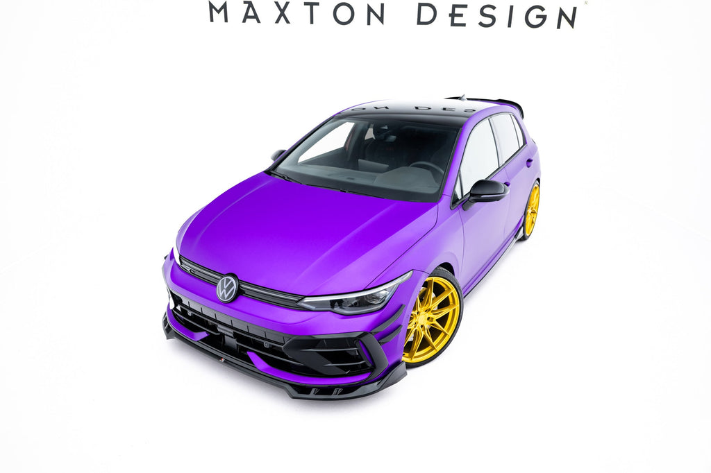 MAXTON DESIGN Front Splitter V.1 Volkswagen Golf R Mk8 Facelift