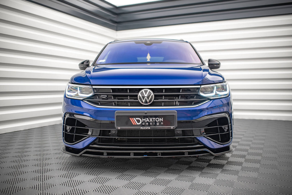 MAXTON DESIGN FRONT SPLITTER V.1 VOLKSWAGEN TIGUAN R MK2 FACELIFT