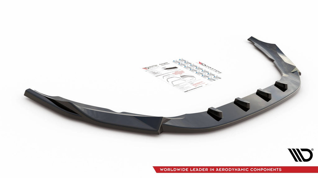 MAXTON DESIGN FRONT SPLITTER V.1 VOLVO S60 R-DESIGN MK2 FACELIFT