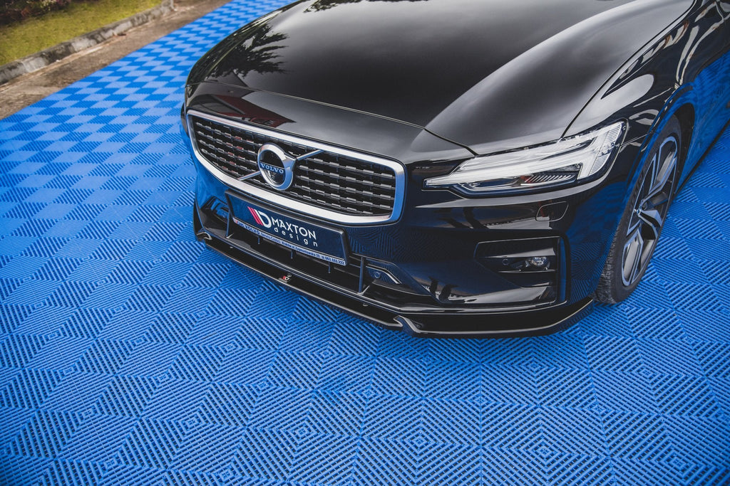 MAXTON DESIGN FRONT SPLITTER V.1 VOLVO S60 R-DESIGN MK3