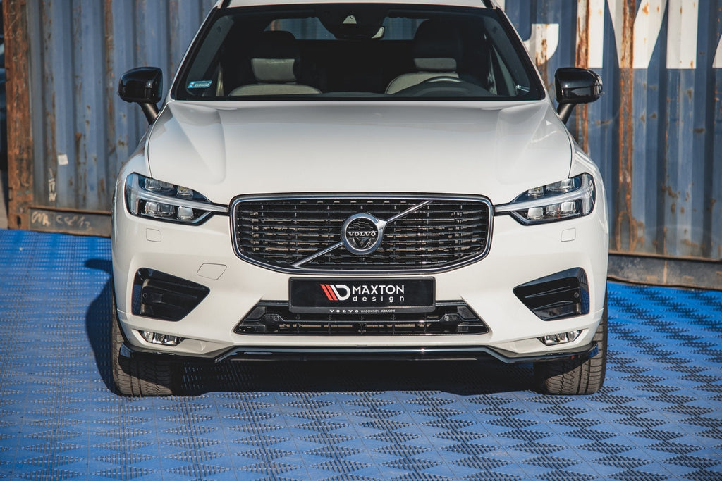 MAXTON DESIGN FRONT SPLITTER V.1 VOLVO XC60 MK2 R-DESIGN