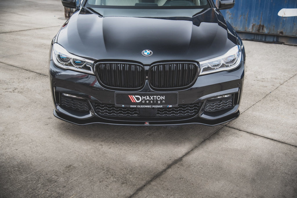 MAXTON DESIGN FRONT SPLITTER V.1 FOR BMW 7 M-PACK G11