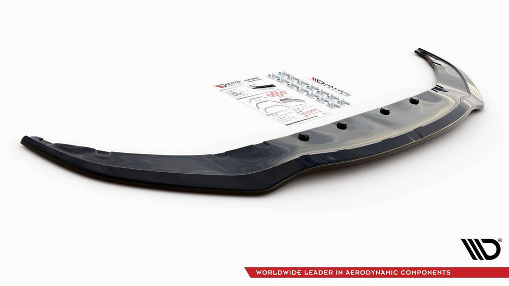 MAXTON DESIGN FRONT SPLITTER V.1 FOR BMW 7 M-PACK G11