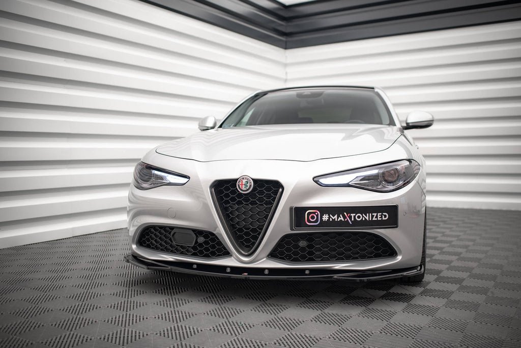 MAXTON DESIGN FRONT SPLITTER V.2 ALFA ROMEO GIULIA SPORT