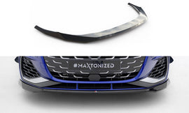 MAXTON DESIGN Front Splitter V.2 Audi A3 S-Line Sedan / S3 Sedan 8Y Facelift
