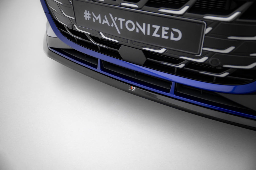 MAXTON DESIGN Front Splitter V.2 Audi A3 S-Line Sedan / S3 Sedan 8Y Facelift