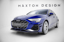 Load image into Gallery viewer, MAXTON DESIGN Front Splitter V.2 Audi A3 S-Line Sedan / S3 Sedan 8Y Facelift