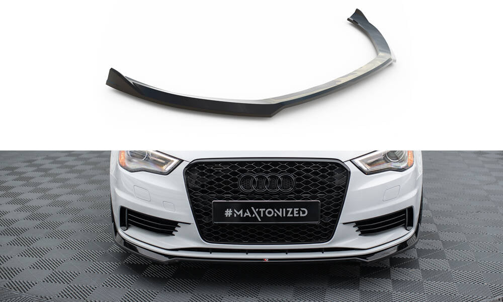 MAXTON DESIGN Front Splitter V.2 Audi A3 Sedan 8V
