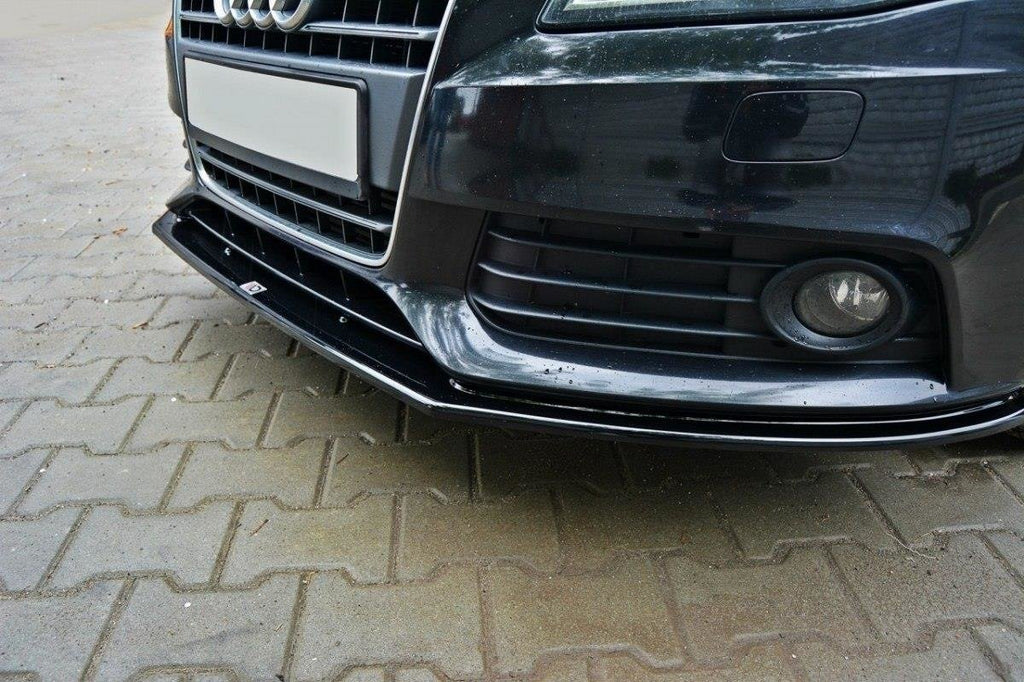 MAXTON DESIGN FRONT SPLITTER V.2 AUDI A4 B8