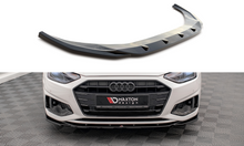 Load image into Gallery viewer, MAXTON DESIGN FRONT SPLITTER V.2 AUDI A4 B9 FACELIFT