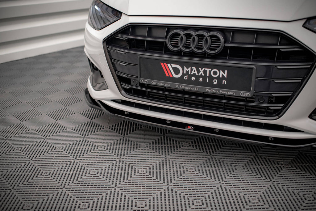 MAXTON DESIGN FRONT SPLITTER V.2 AUDI A4 B9 FACELIFT