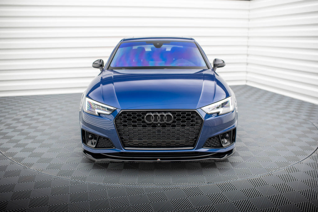 MAXTON DESIGN FRONT SPLITTER V.2 AUDI S4 / A4 S-LINE (US MY2019)