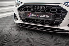 Load image into Gallery viewer, MAXTON DESIGN FRONT SPLITTER V.2 AUDI A4 S-LINE / S4 B9 FACELIFT