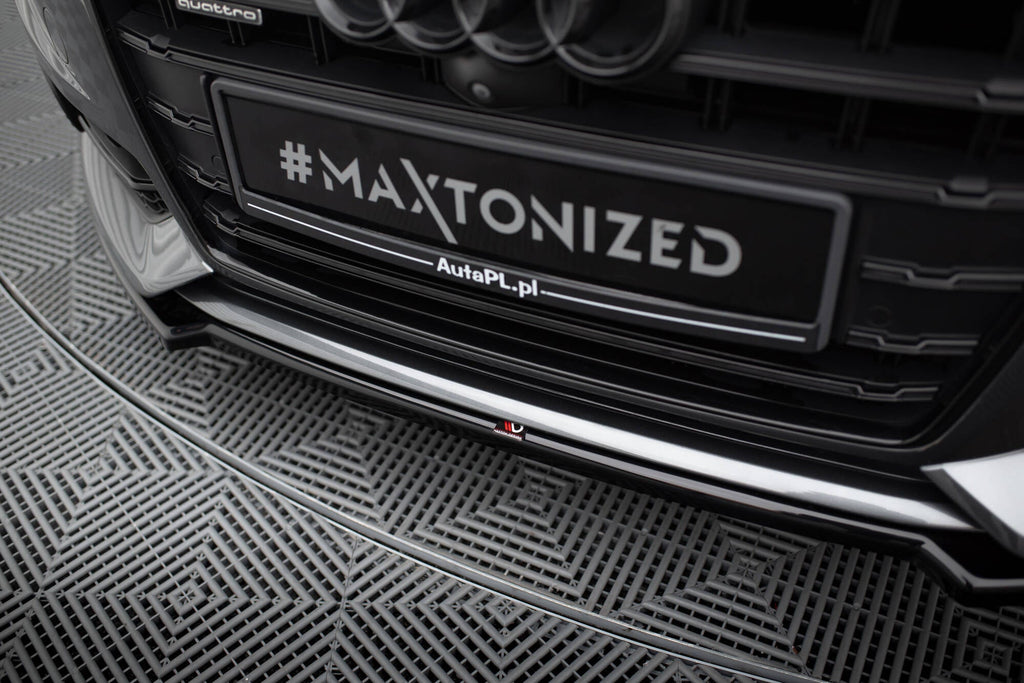 MAXTON DESIGN FRONT SPLITTER AUDI S6 / A6 S-LINE C7 FL