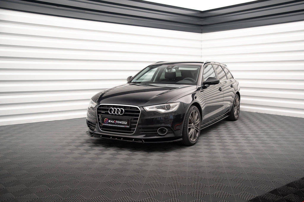 MAXTON DESIGN Front Splitter V.2 Audi A6 C7
