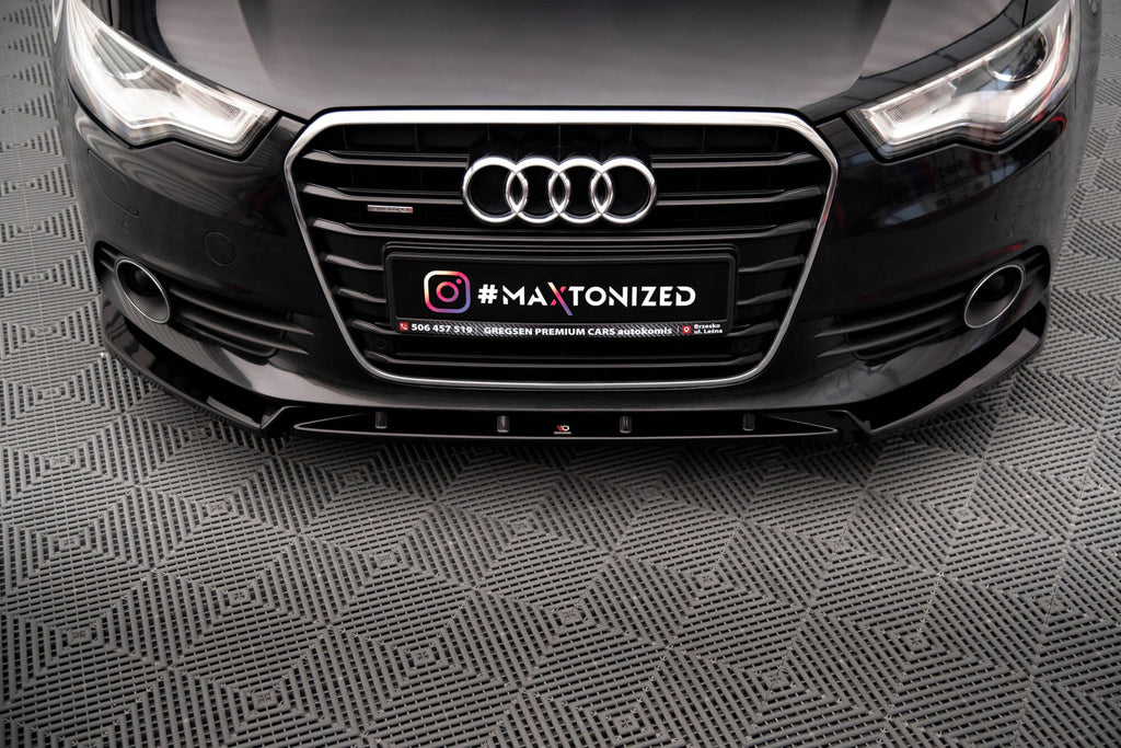 MAXTON DESIGN Front Splitter V.2 Audi A6 C7