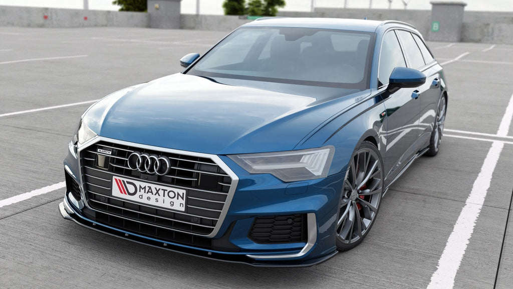 MAXTON DESIGN FRONT SPLITTER V.2 AUDI A6 S-LINE / S6 C8