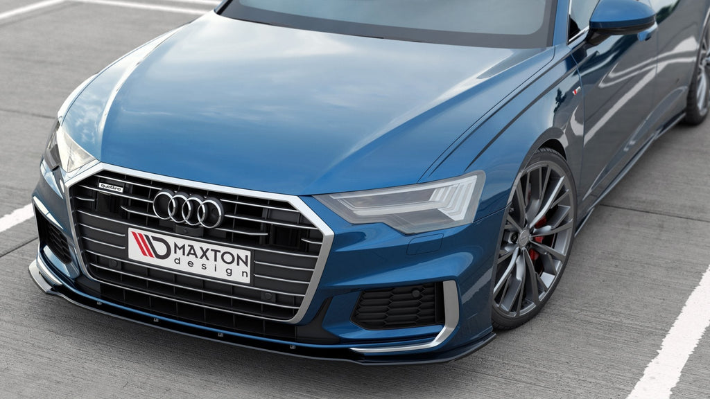 MAXTON DESIGN FRONT SPLITTER V.2 AUDI A6 S-LINE / S6 C8