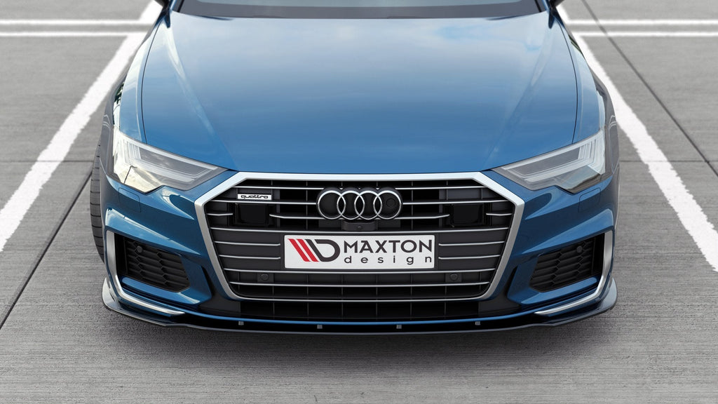 MAXTON DESIGN FRONT SPLITTER V.2 AUDI A6 S-LINE / S6 C8