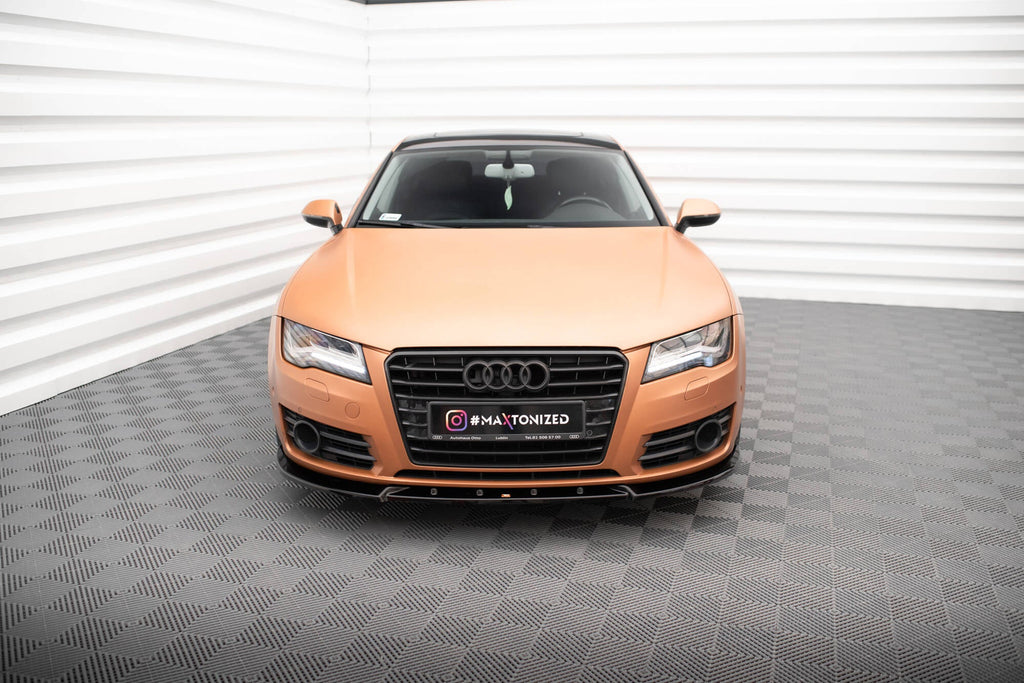 MAXTON DESIGN Front Splitter V.2 Audi A7 C7