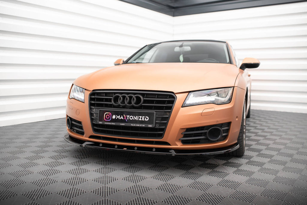 MAXTON DESIGN Front Splitter V.2 Audi A7 C7