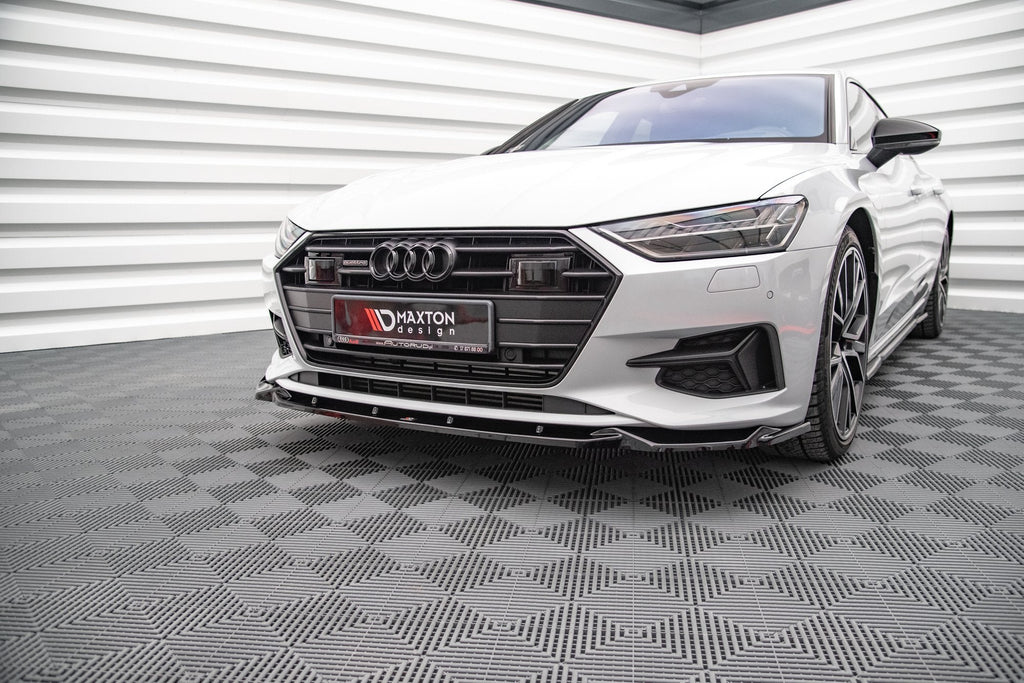 MAXTON DESIGN FRONT SPLITTER V.2 AUDI A7 C8