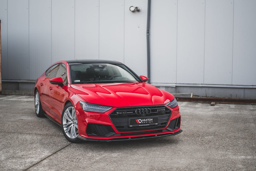 MAXTON DESIGN FRONT SPLITTER V.2 AUDI S7 / A7 C8 S-LINE