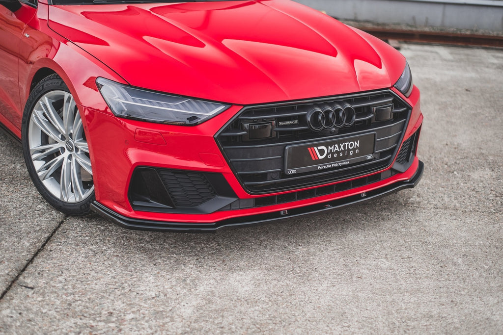 MAXTON DESIGN FRONT SPLITTER V.2 AUDI S7 / A7 C8 S-LINE