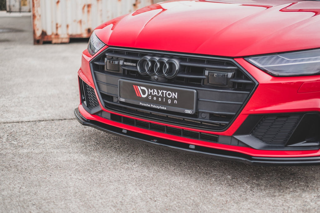 MAXTON DESIGN FRONT SPLITTER V.2 AUDI S7 / A7 C8 S-LINE