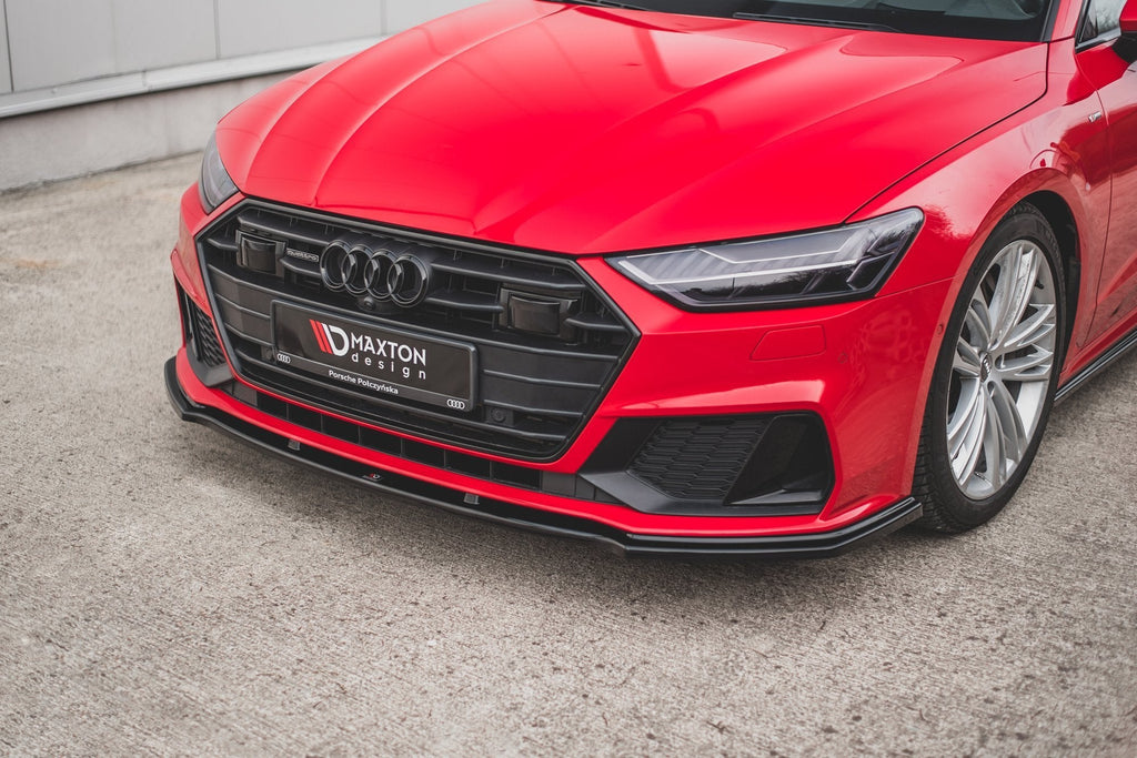 MAXTON DESIGN FRONT SPLITTER V.2 AUDI S7 / A7 C8 S-LINE